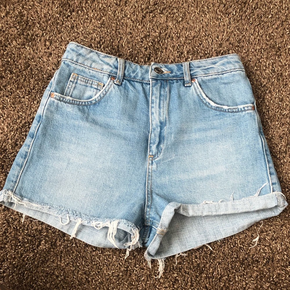 High waisted shorts